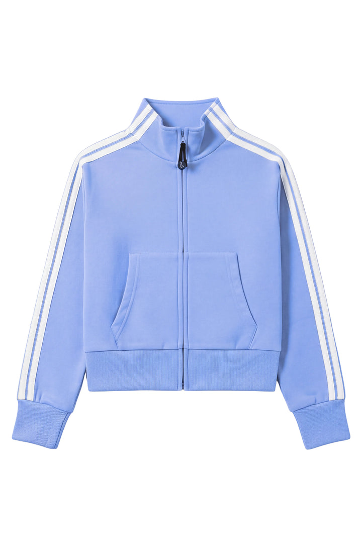 Misha Zip-up Track Jacket - Perwinkle