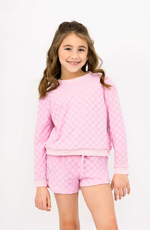 Marli Terry Sweatshirt - Pink