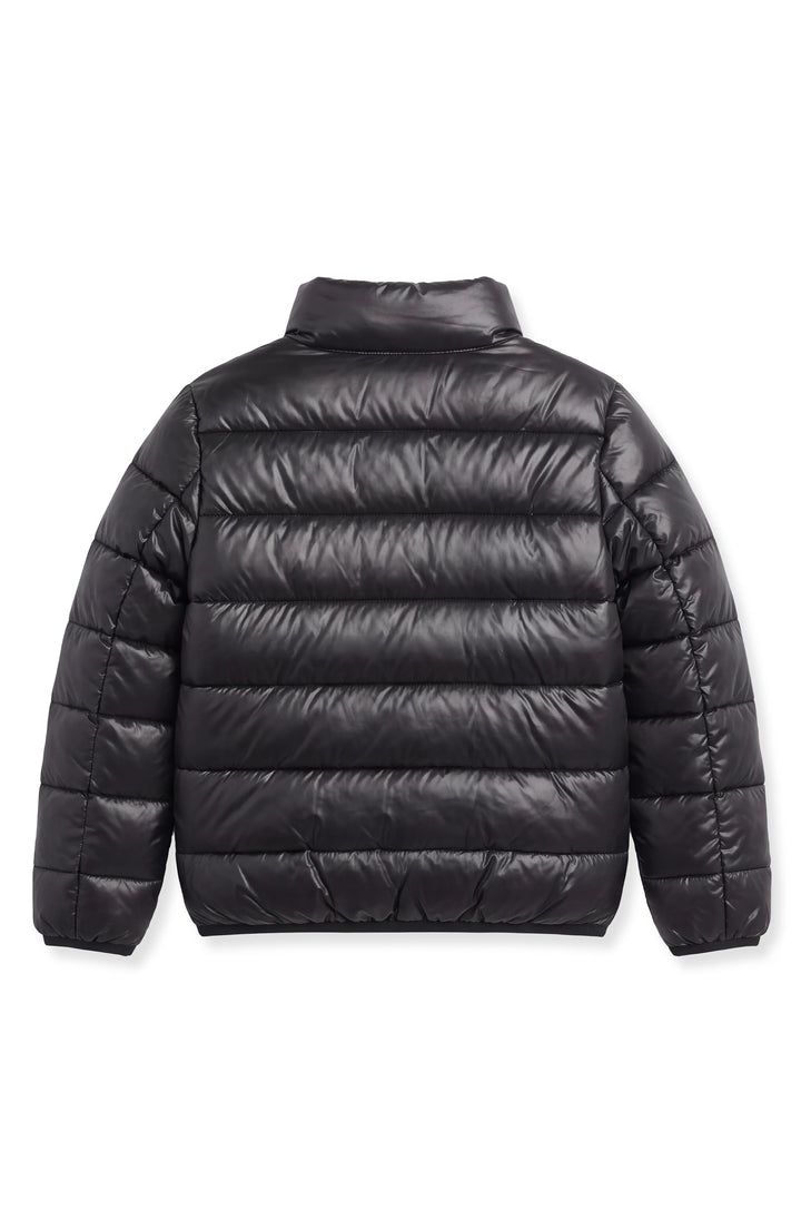 Nanoall - Packable Quilted Puffer Jacket - Black