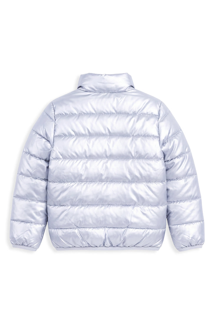 Nanoall -  Packable Quilted Puffer Jacket - Silver