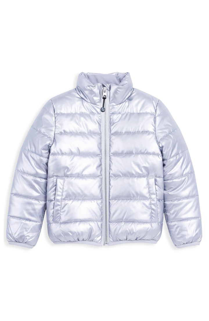Nanoall -  Packable Quilted Puffer Jacket - Silver