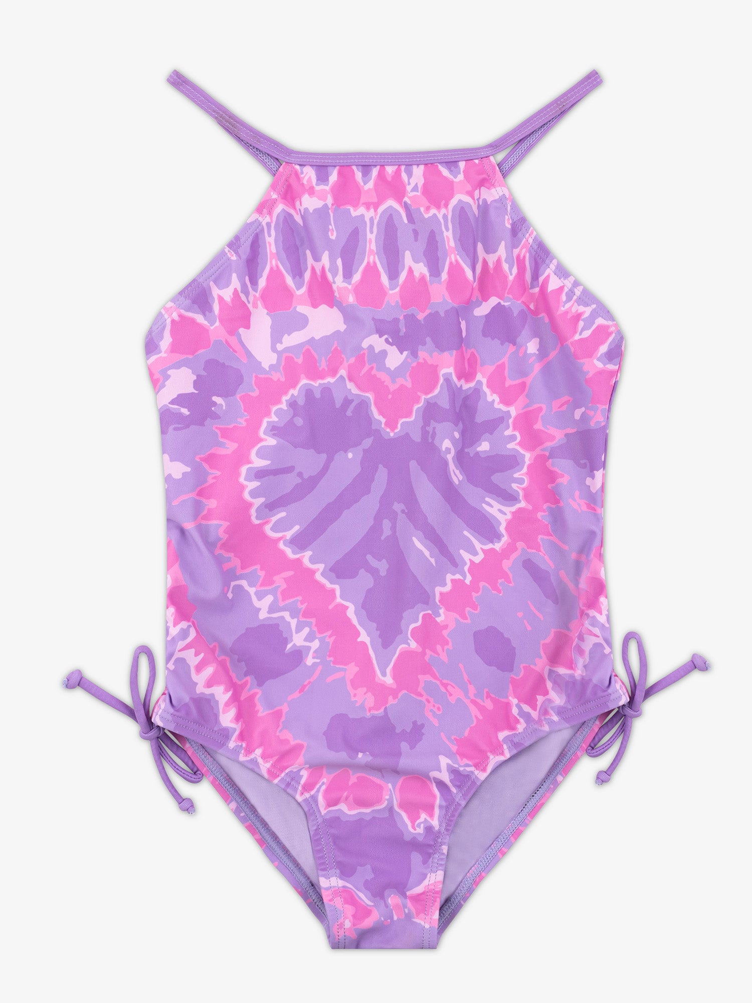 NAVEAH-Heart Print One Piece Swimsuit