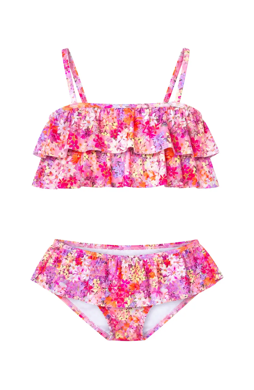 Nalini Ruffle Floral Bikini Swimsuit
