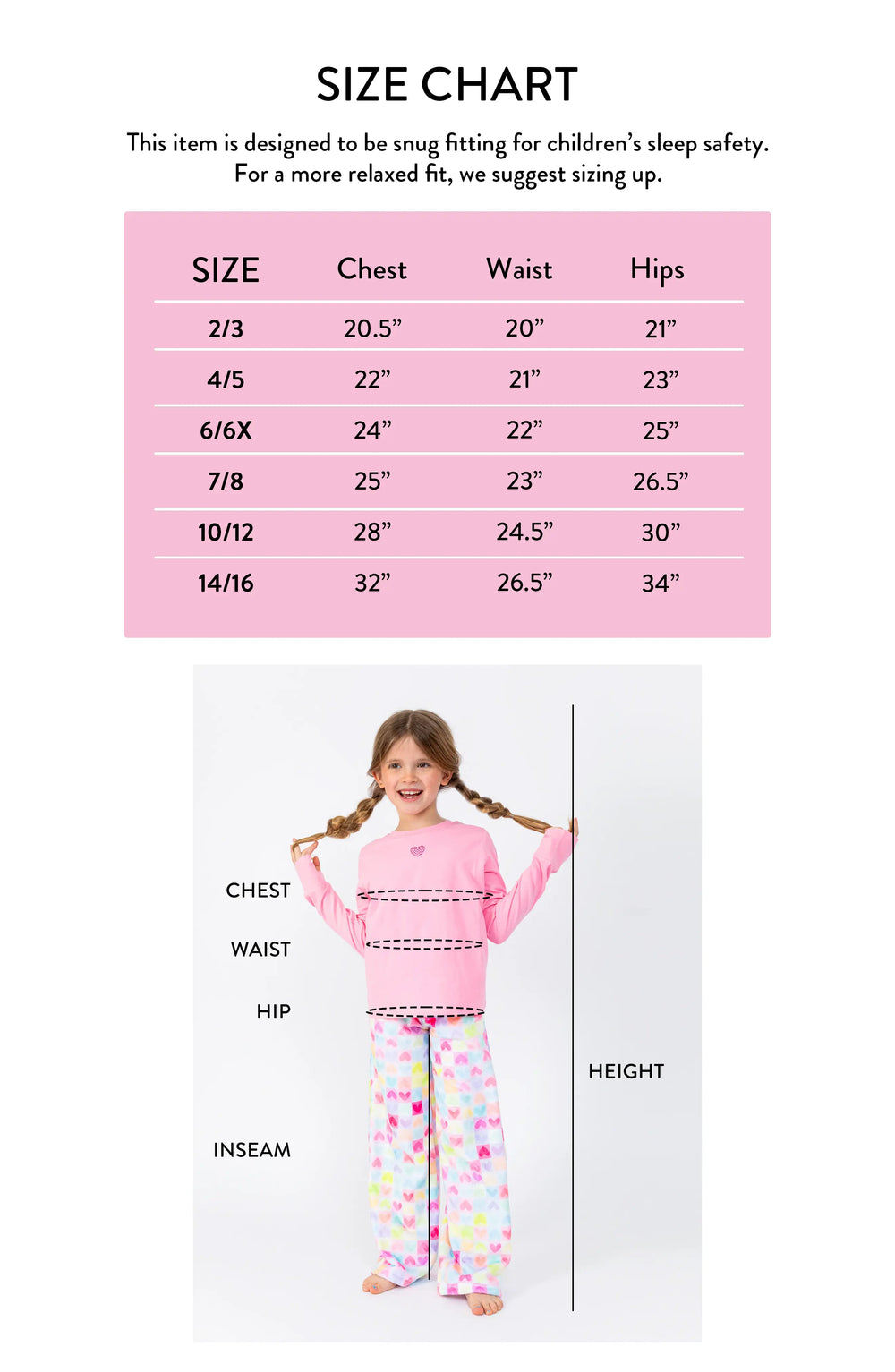 tight-fitting-pajamas-childrens-size-chart