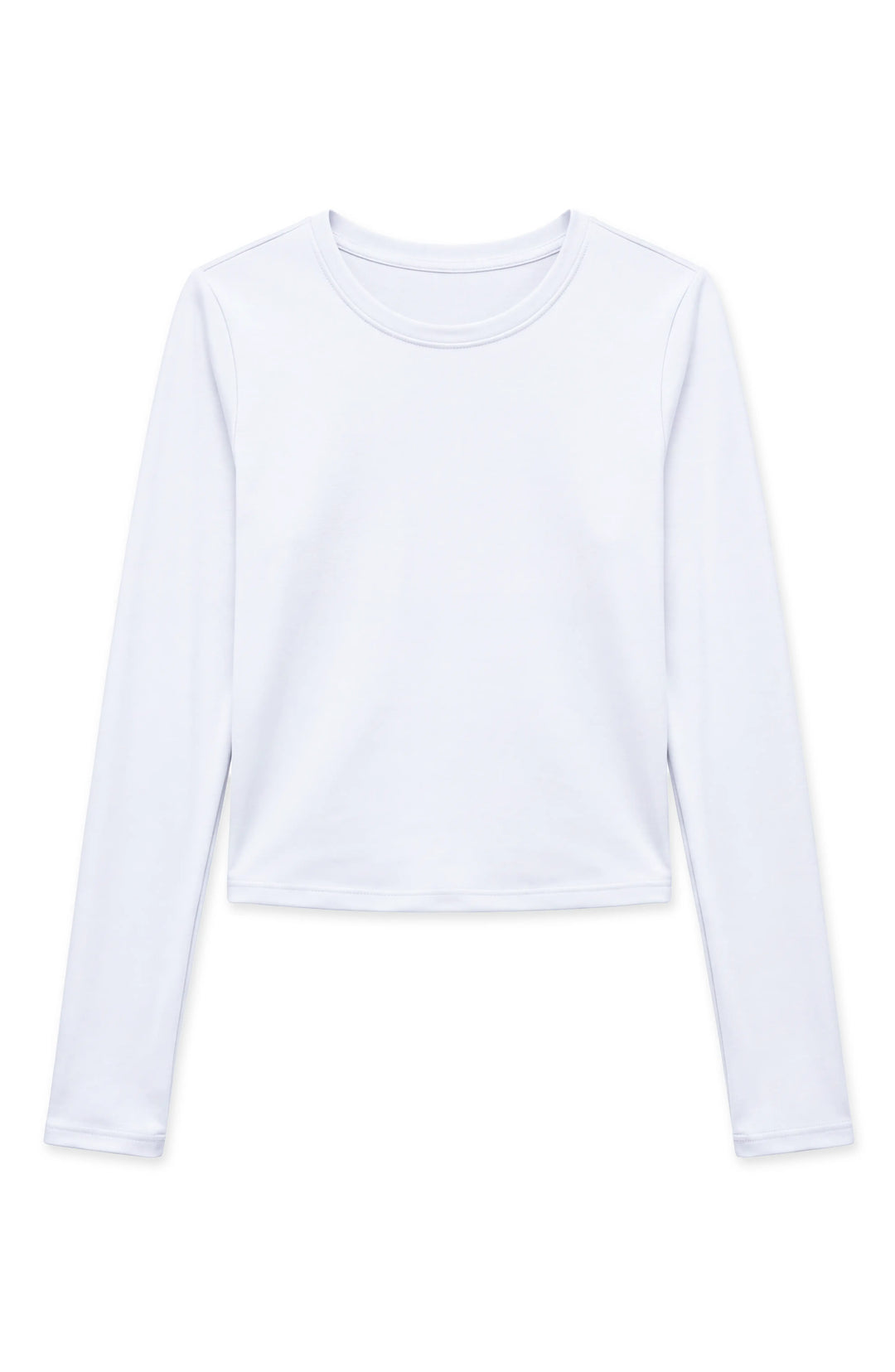 Oakley -  Crisscross Back Keyhole Long Sleeve Top - White