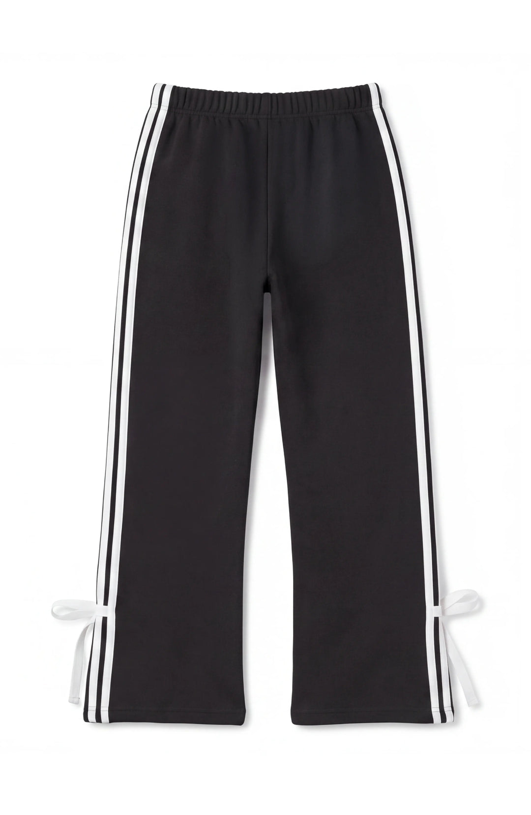 Paige - Relaxed Sweatpant with Bowtie - Black