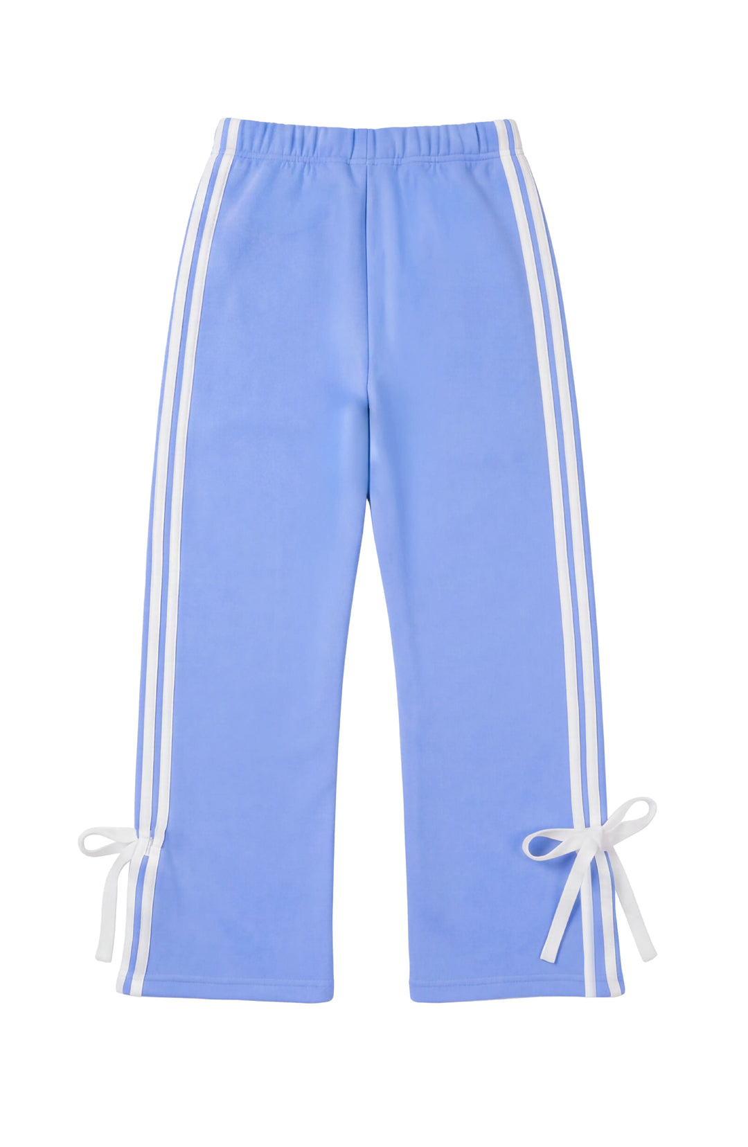 Paige - Relaxed Sweatpants with Bowtie - Periwinkle