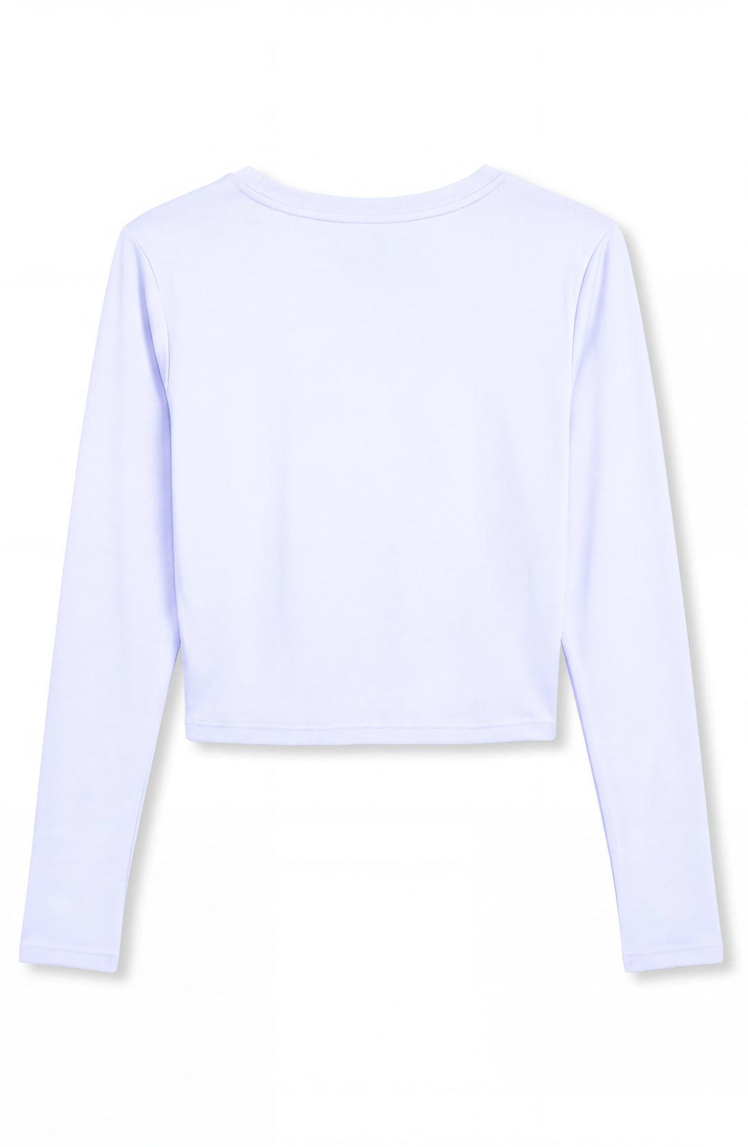 Pixie -  Ruched Long Sleeve Top - White