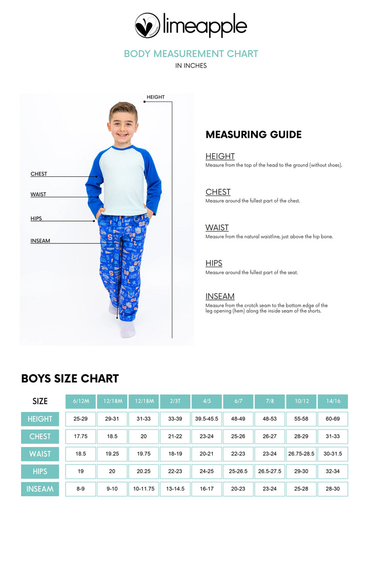 Boys Varsity Plush Pants