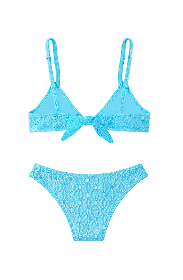 Riley Terry Triangle Bikini Swimsuit