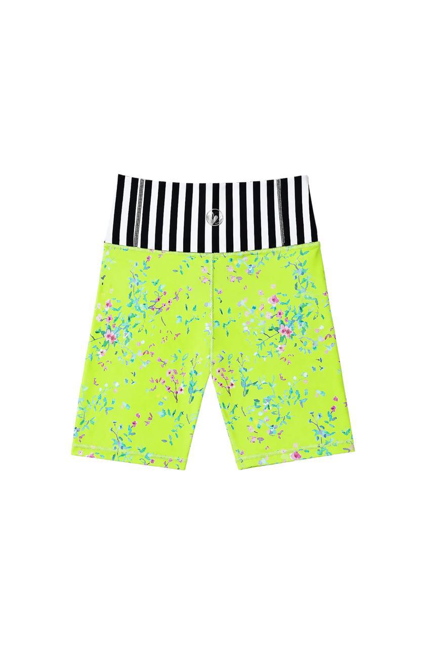 Carole - Printed Activewear Bike Shorts