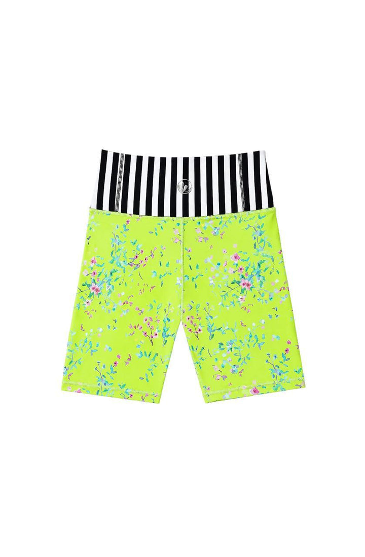 Carole - Printed Activewear Bike Shorts