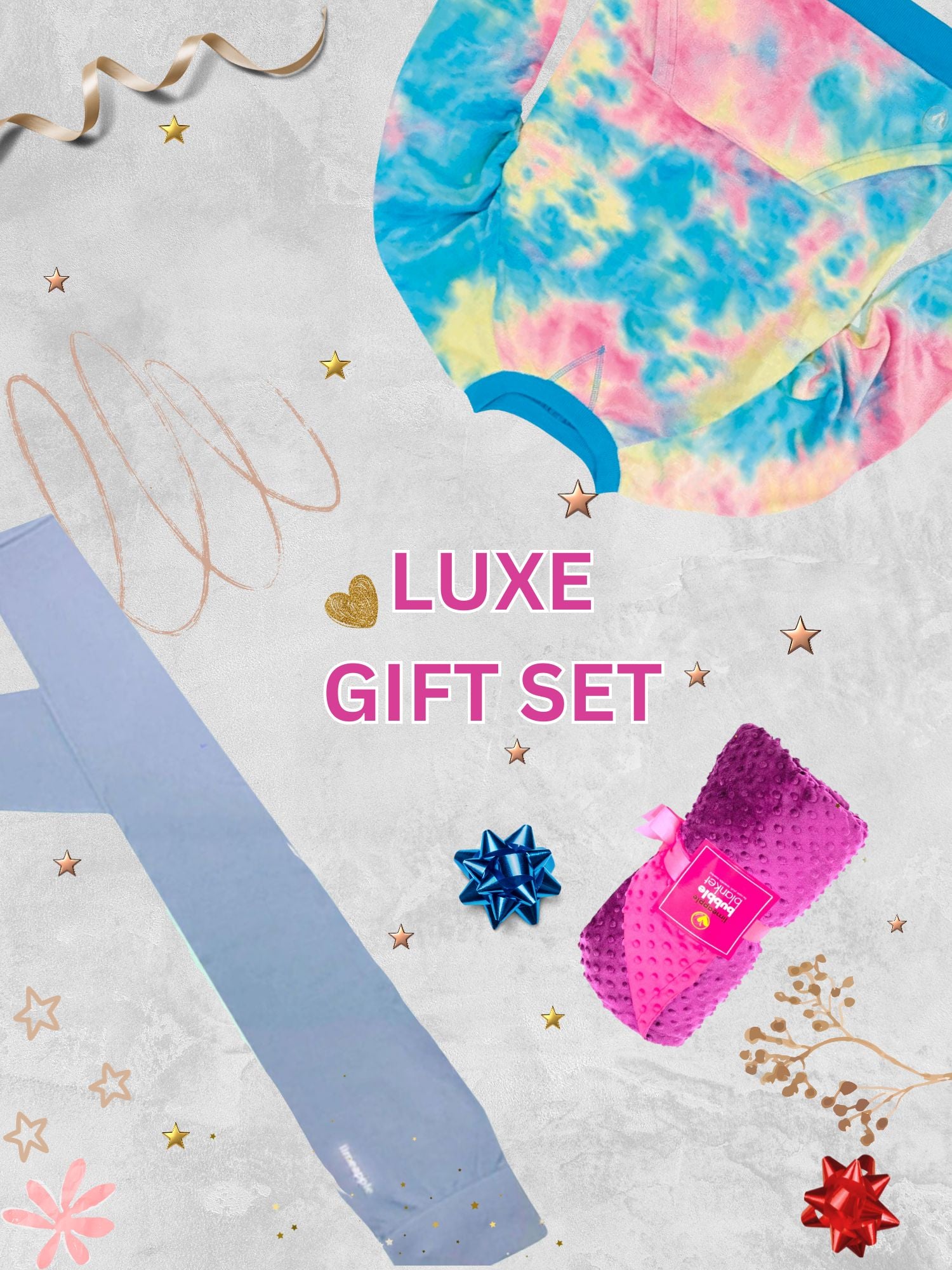 Girls Crewneck + Leggings + Blanket | Gift set | Limeapple