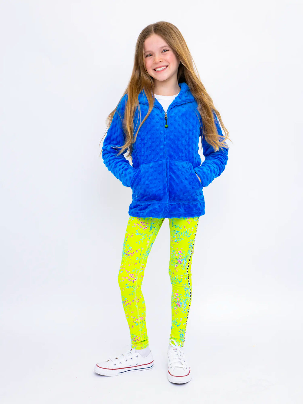 Lime printed Amelya leggings