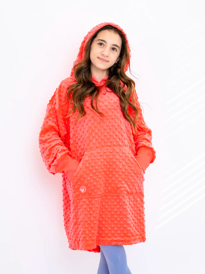 Mix and Match Mom and Me Minky Oversized Hoodie Two Pack Gift Set