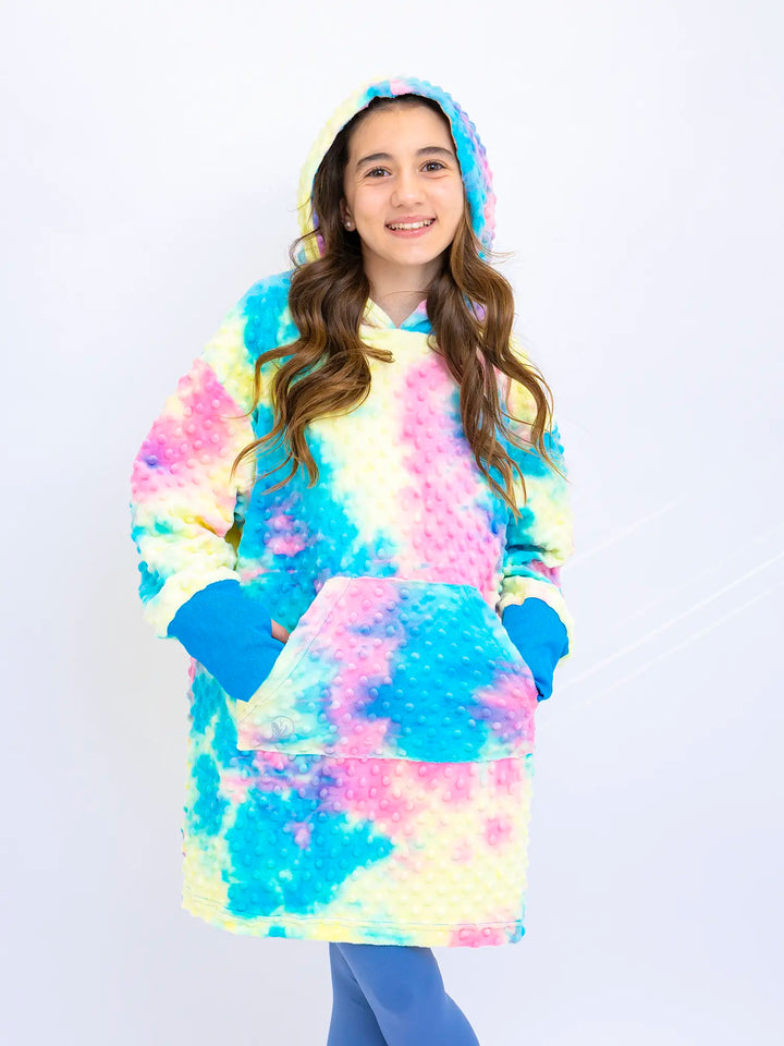 Mix and Match Mom and Me Minky Oversized Hoodie Two Pack Gift Set