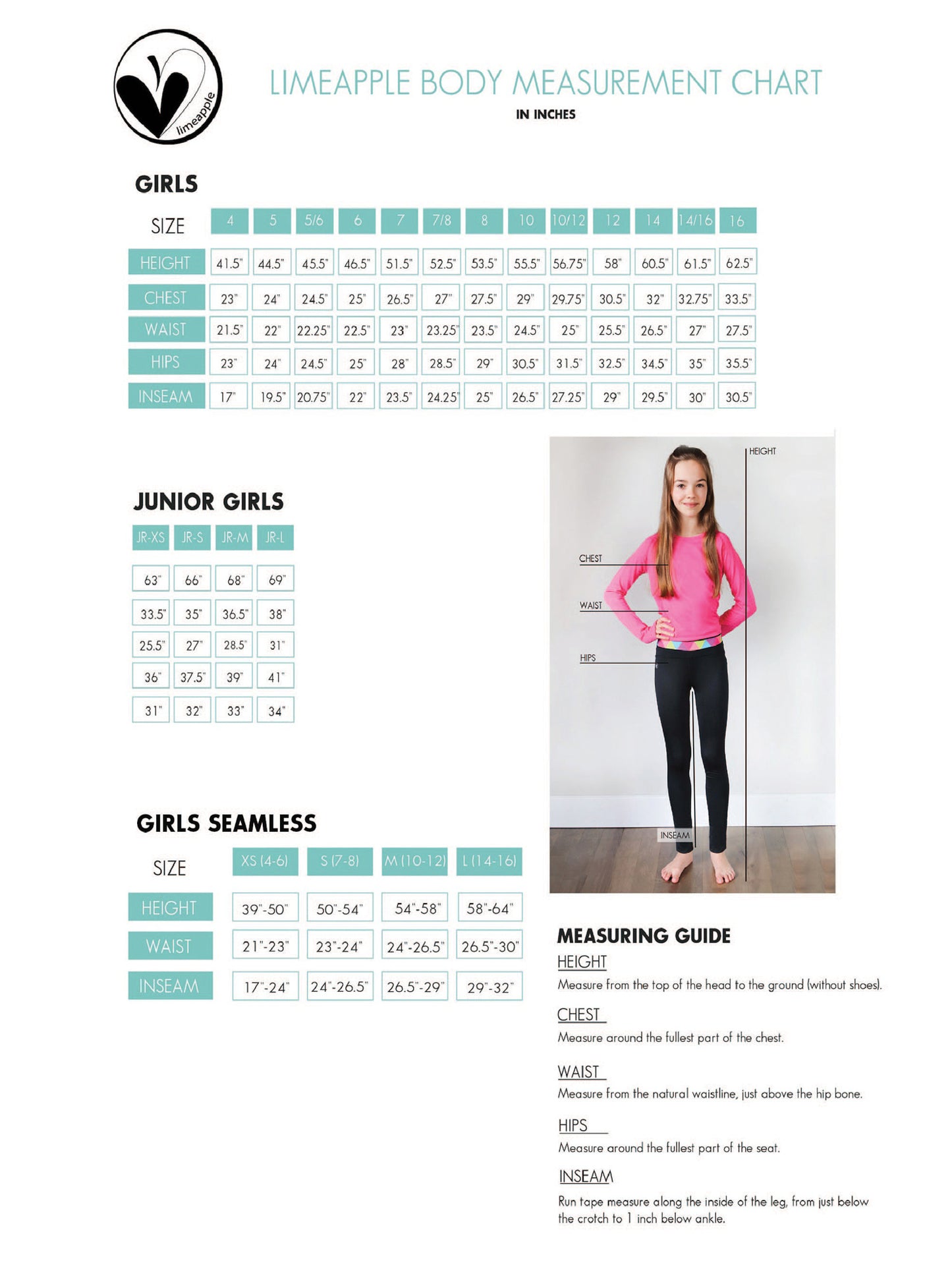 Shop Printed active Leggings  Girls Apparel & Activewear by Limeapple