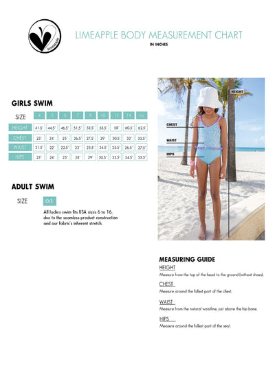 Estina - Mermaid Rash Guard Swimsuit Set | Limeapple