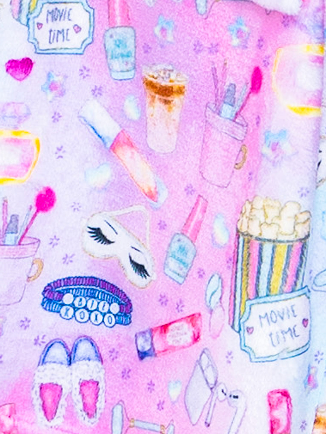 Sleepover Plush Spa Headband with Bow