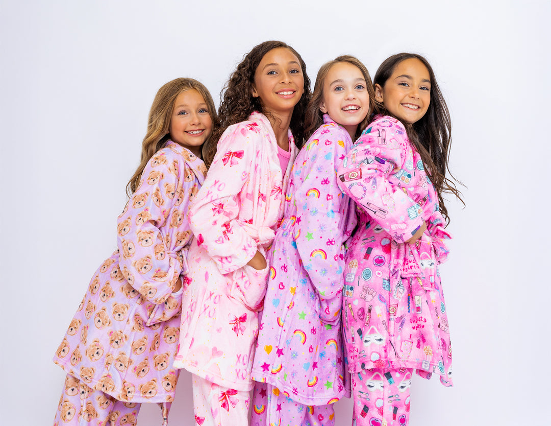 Plush Slumber Party Loungewear Robe