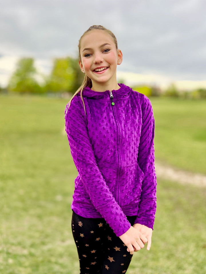 Orchid Minky Crewneck and Sophie Leggings Gift Set