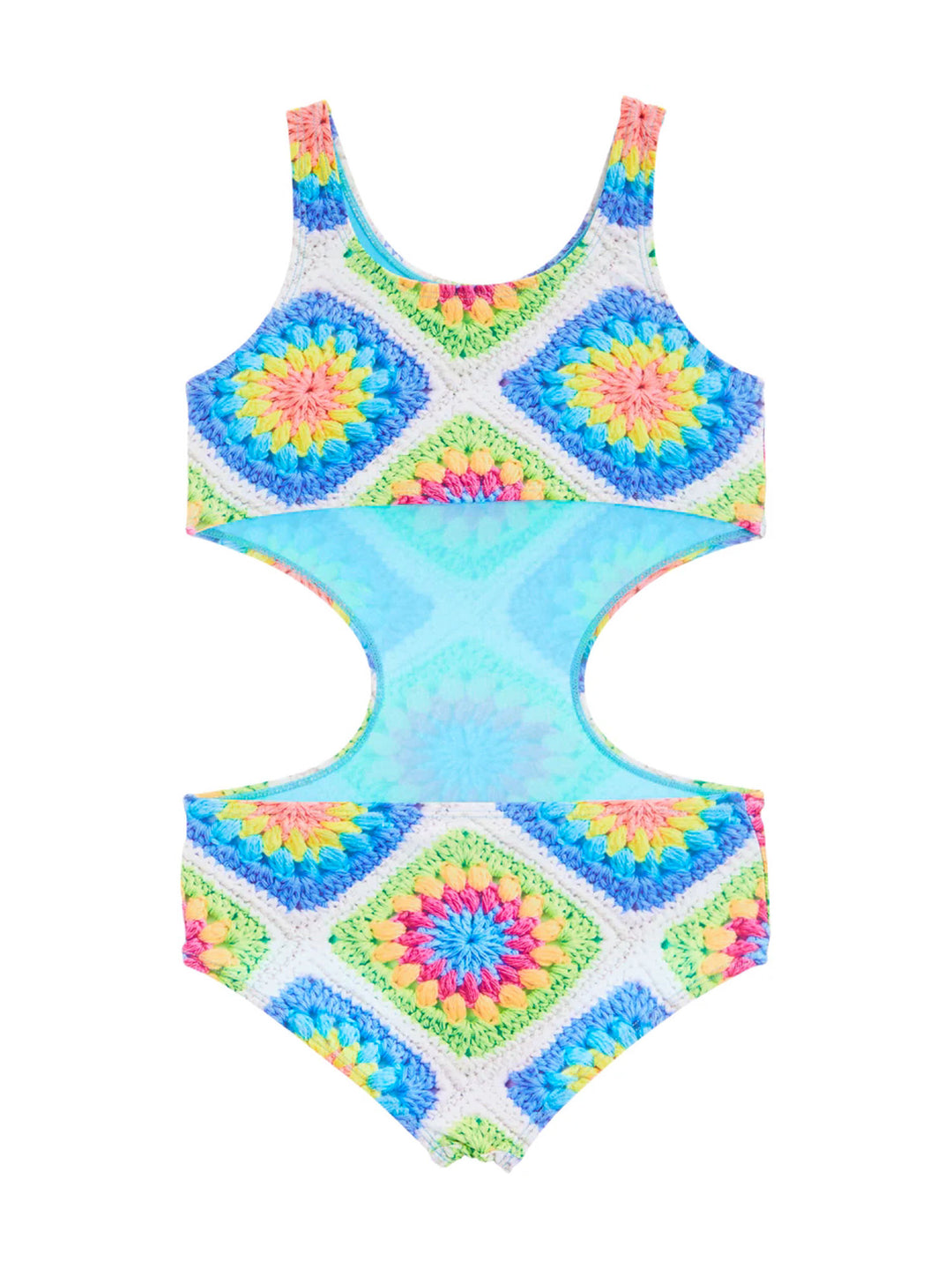 Tiril Printed Cut-Out One Piece Swimsuit