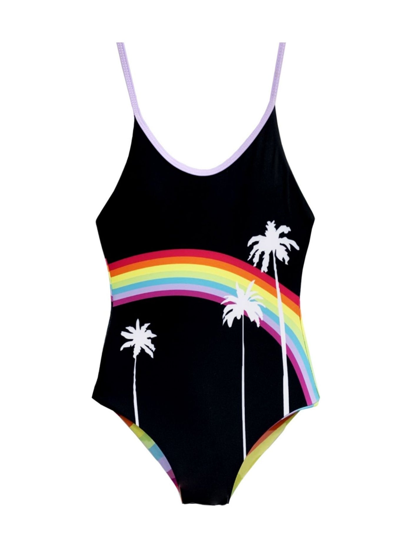 AVRIL - Rainbow Reversible One Piece Swimsuit | Limeapple