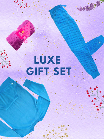 Crewneck + Joggers + Blanket Set | Gift Set | Limeapple