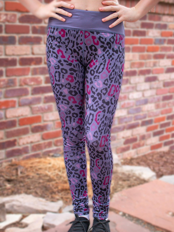 girls printed activewear leggings