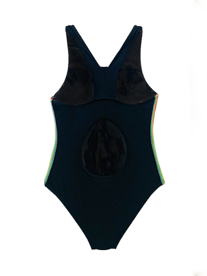 Audin - Rainbow Band One Piece Swimsuit
