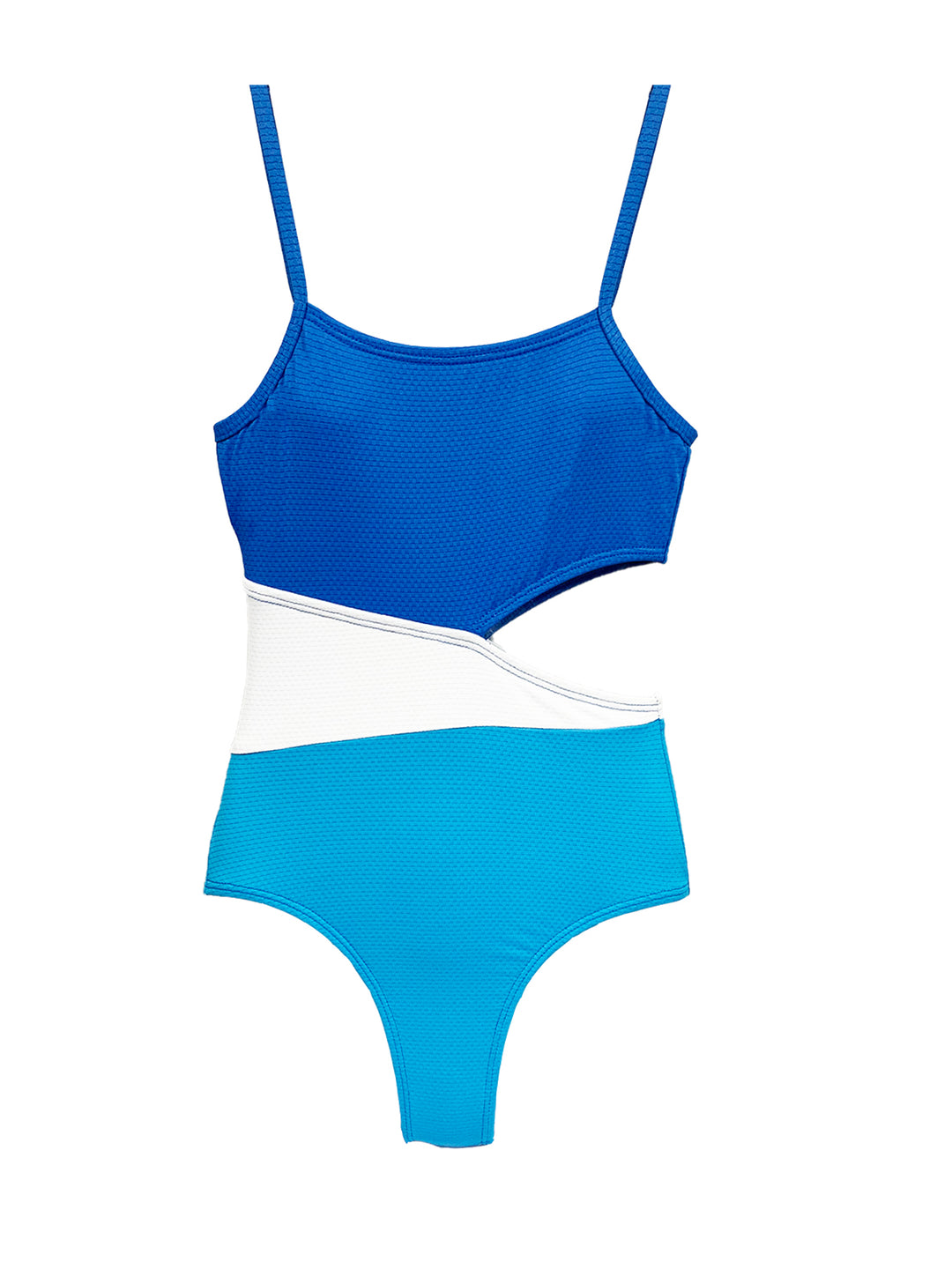 Kaylee Colorblock Cutout One Piece Swimsuit