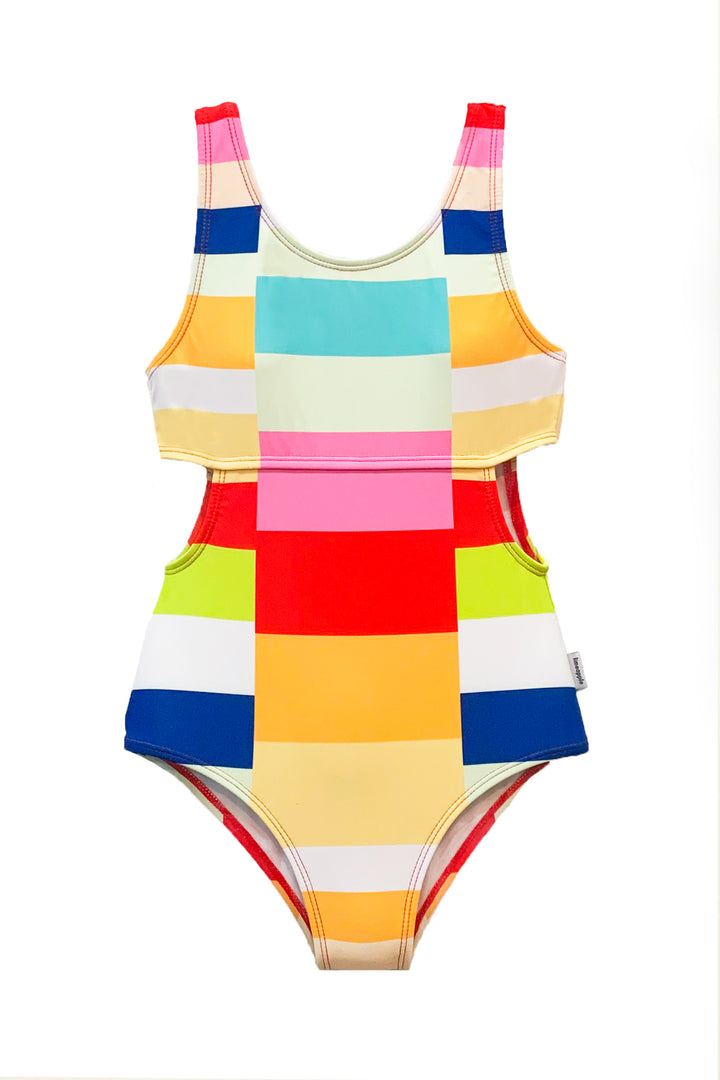 Nolita - Color Block One Piece Swimsuit